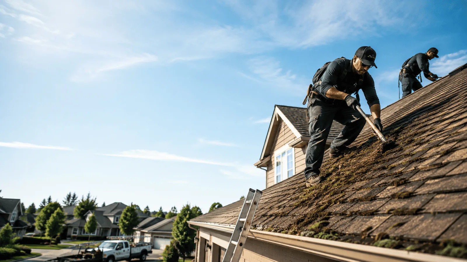 Roof Moss Removal in Latham, OH near me